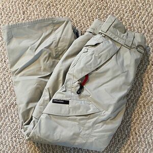Volcom Cargo Pants in Light Gray- no size, 24" waist
